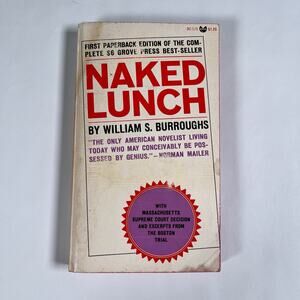 Naked Lunch - William Burroughs Vintage Black Cat Paperback 1966